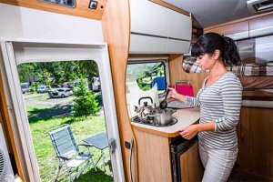Space Saver Storage Containers For RV Kitchen